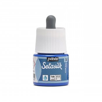 PEINTURE SUR SOIE SETASILK PEBEO 45 ML AZUR