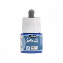 PEINTURE SUR SOIE SETASILK PEBEO 45 ML AZUR