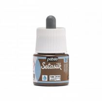 PEINTURE SUR SOIE SETASILK PEBEO 45 ML CHATAIGNE