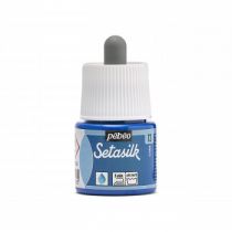 PEINTURE SUR SOIE SETASILK PEBEO 45 ML CYAN