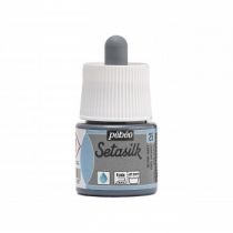 PEINTURE SUR SOIE SETASILK PEBEO 45 ML GRIS ARGENT