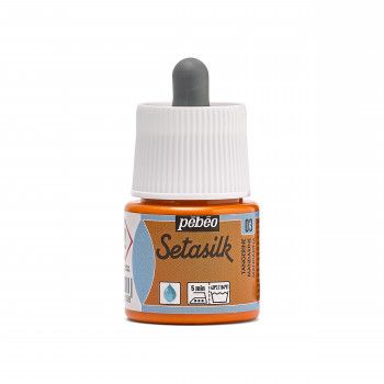 PEINTURE SUR SOIE SETASILK PEBEO 45 ML MANDARINE
