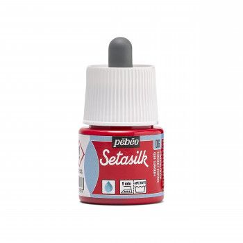 PEINTURE SUR SOIE SETASILK PEBEO 45 ML ROUGE HERMES