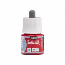 PEINTURE SUR SOIE SETASILK PEBEO 45 ML ROUGE HERMES