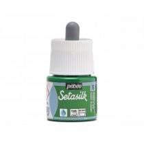 PEINTURE SUR SOIE SETASILK PEBEO 45 ML VERT D\'ORIENT