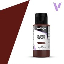 PEINTURE TEXTILE COLOR DARK BROWN 60 ML