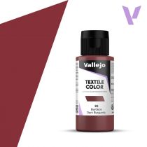 PEINTURE TEXTILE COLOR DARK BURGUNDY 60 ML
