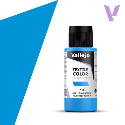 PEINTURE TEXTILE COLOR FLUORESCENT COLOR BLUE 60 ML