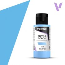 PEINTURE TEXTILE COLOR METALLIC BLUE 60 ML