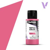 PEINTURE TEXTILE COLOR METALLIC ROSE 60 ML