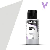 PEINTURE TEXTILE COLOR METALLIC SILVER 60 ML