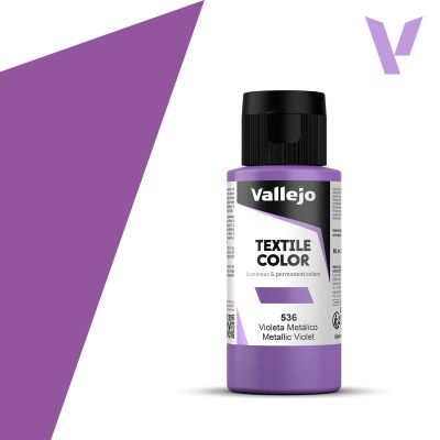 PEINTURE TEXTILE COLOR METALLIC VIOLET 60 ML
