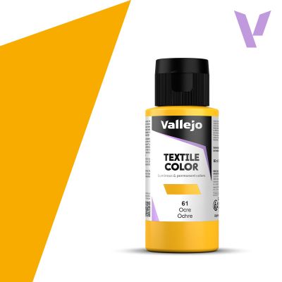 PEINTURE TEXTILE COLOR OCHRE 60 ML