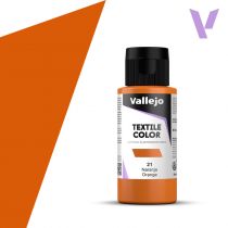 PEINTURE TEXTILE COLOR ORANGE 60 ML