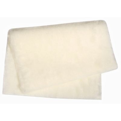 PELUCHE CHEVEUX COURTS BLANC