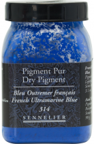 PIGMENT PUR BLEU OUTREMER FRANCAIS 90G