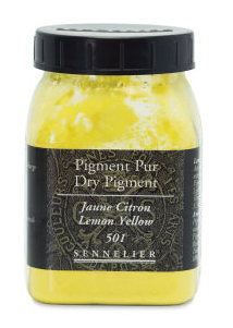 PIGMENT PUR JAUNE CITRON 100G