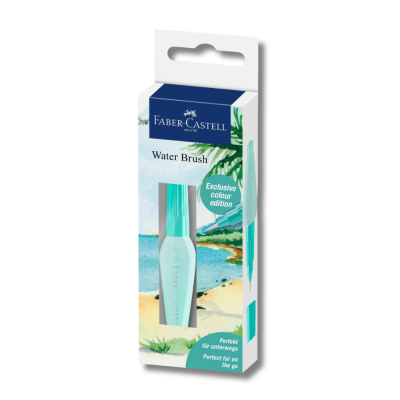 PINCEAU R�SERVOIR TURQUOISE POINTE M YENNE FABER-CASTELL 
