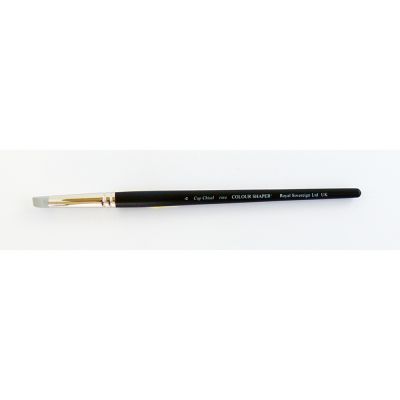 PINCEAU SILICONE COLOUR SHAPER N�6 FERME CONCAVE BISEAUTE