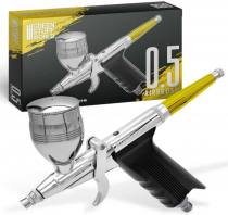 Pistolet aerographe double action 0.5 GREEN STUFF WORLD