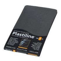 PLASTILINE GRIS FONCE 750G DURETE 1 SOUPLE