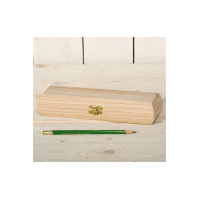 Boîte plumier à glissière 18,2x5,2x4,2cm par 3