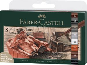Feutre Pitt Artist Pen studio box de 60 – Faber Castell