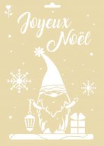 POCHOIR A4 JOYEUX NOEL