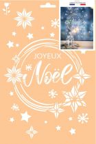 POCHOIR A4 JOYEUX NOEL