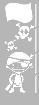 POCHOIR PIRATE