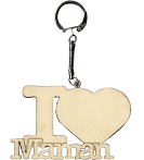 PORTE CLEFS I LOVE MAMAN