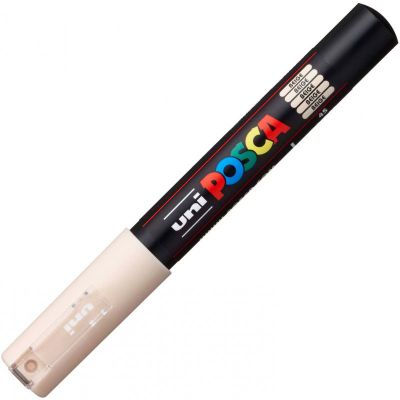 POSCA POINTE CONIQUE EXTRA FINE 0.7-1MM BEIGE