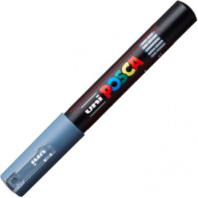POSCA POINTE CONIQUE EXTRA FINE 0.7-1MM GRIS ARDOISE