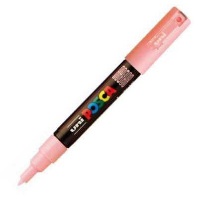 POSCA POINTE CONIQUE EXTRA FINE 0.7-1MM ROSE CLAIR