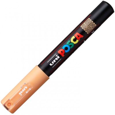 POSCA POINTE CONIQUE EXTRA FINE 0.7-1MM ROSE SAUMON