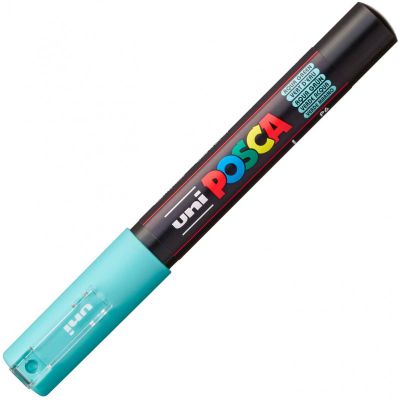 POSCA POINTE CONIQUE EXTRA FINE 0.7-1MM VERT D\'EAU