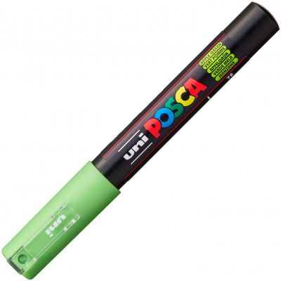 POSCA POINTE CONIQUE EXTRA FINE 0.7-1MM VERT POMME