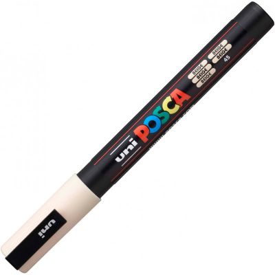 POSCA POINTE FINE 0.9-1.3MM BEIGE