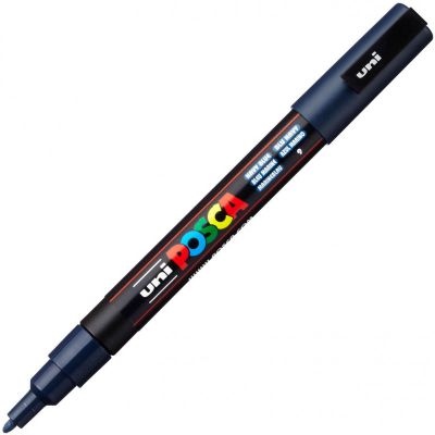 POSCA POINTE FINE 0.9-1.3MM BLEU MARINE