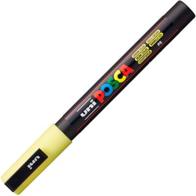 POSCA POINTE FINE 0.9-1.3MM JAUNE SOLEIL