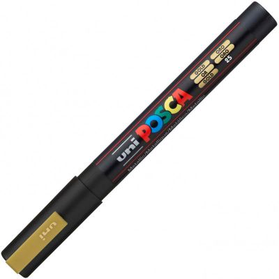 POSCA POINTE FINE 0.9-1.3MM OR