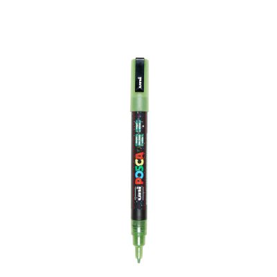 POSCA POINTE FINE 0.9-1.3MM VERT PAILLETTE
