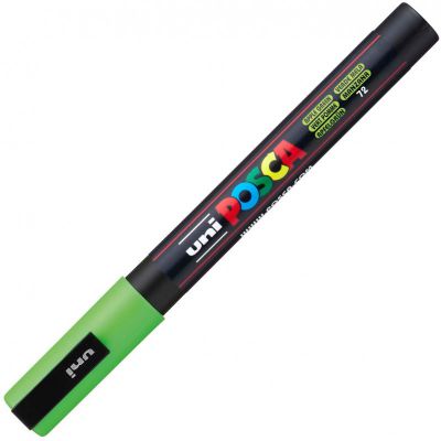 POSCA POINTE FINE 0.9-1.3MM VERT POMME