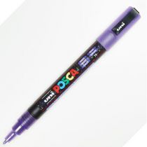 POSCA POINTE FINE 0.9-1.3MM VIOLET PAILLETTE