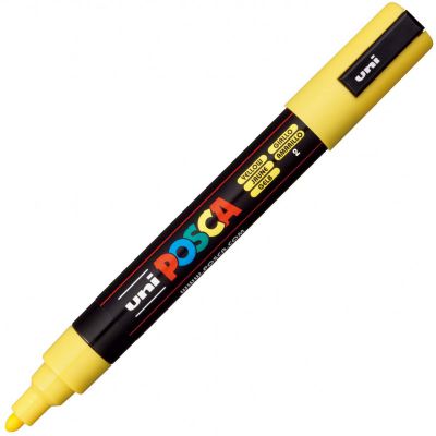POSCA POINTE MOYENNE 1.8-2.5MM JAUNE