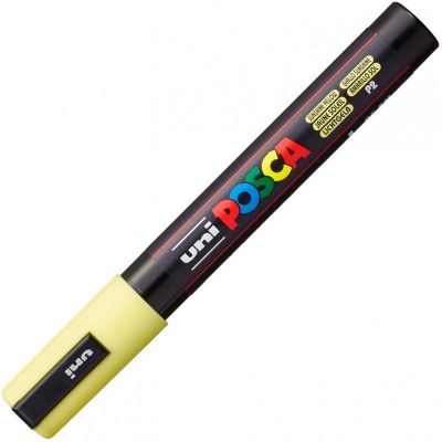 POSCA POINTE MOYENNE 1.8-2.5MM JAUNE SOLEIL