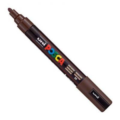 POSCA POINTE MOYENNE 1.8-2.5MM MARRON FONCE