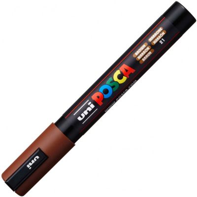 POSCA POINTE MOYENNE 1.8-2.5MM MARRON