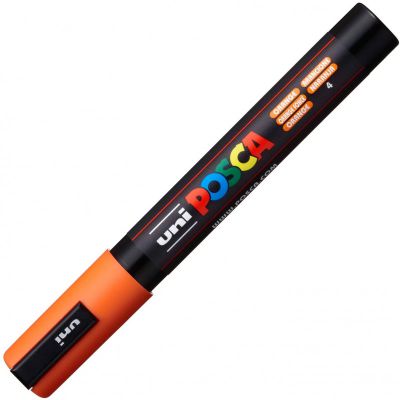 POSCA POINTE MOYENNE 1.8-2.5MM ORANGE FONCE