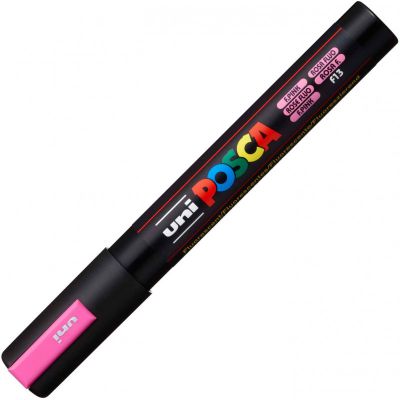 POSCA POINTE MOYENNE 1.8-2.5MM ROSE FLUO